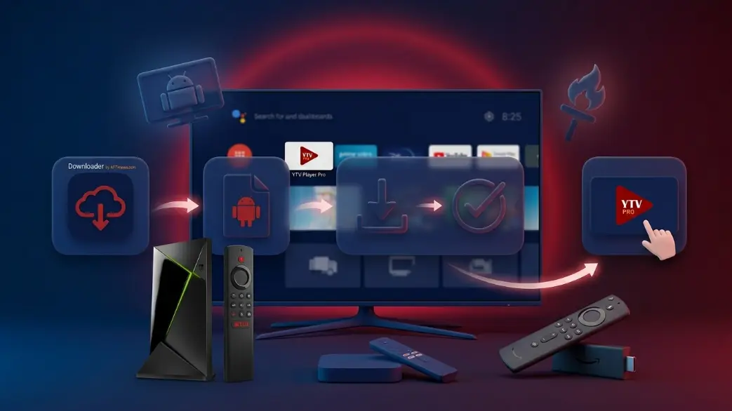 تثبيت على Android TV و Fire TV